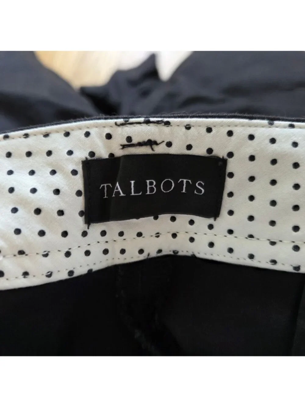 Talbots Womens Black Perfect Shorts 7